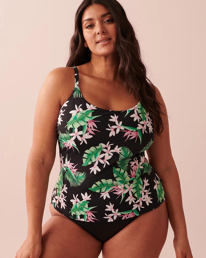DARK GLOWING D Cup Tankini Top
