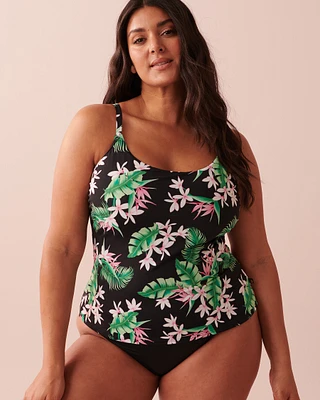 DARK GLOWING D Cup Tankini Top