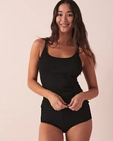 Haut tankini bonnet D TEXTURED