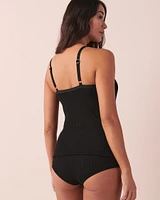Haut tankini bonnet D TEXTURED