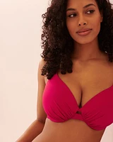 BRIGHT ROSE Recycled Fibers D Cup Bikini Top