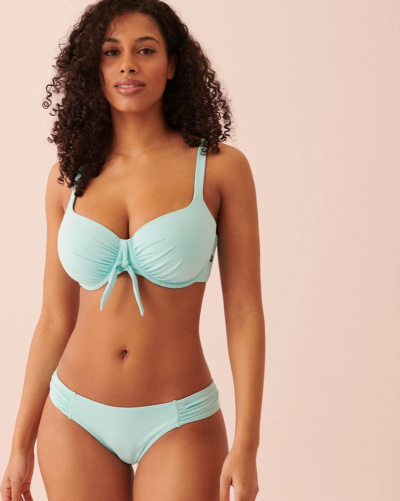 TURQUOISE D Cup Balconette Bikini Top