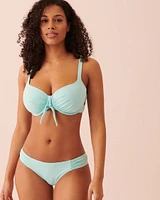 TURQUOISE D Cup Balconette Bikini Top