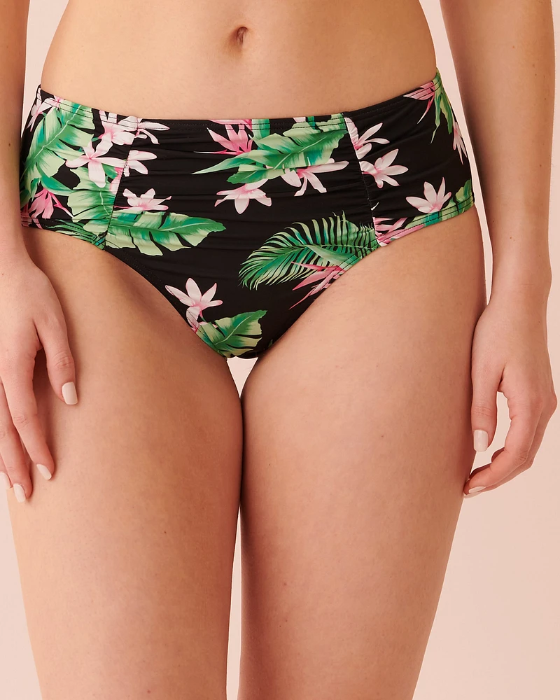 Bas de bikini taille mi-haute DARK GLOWING