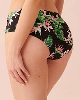 Bas de bikini taille mi-haute DARK GLOWING