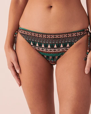 Bas de bikini brésilien noué aux hanches MULTI