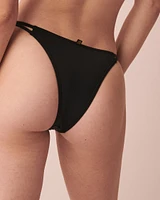 SOLID Thong Bikini Bottom
