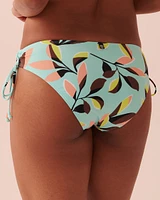 Bas de bikini brésilien noué aux hanches MODERN GRAPHIC