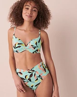 Bas de bikini taille haute MODERN GRAPHIC