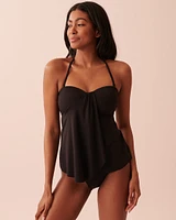 Bas de bikini taille haute nouée SOLID