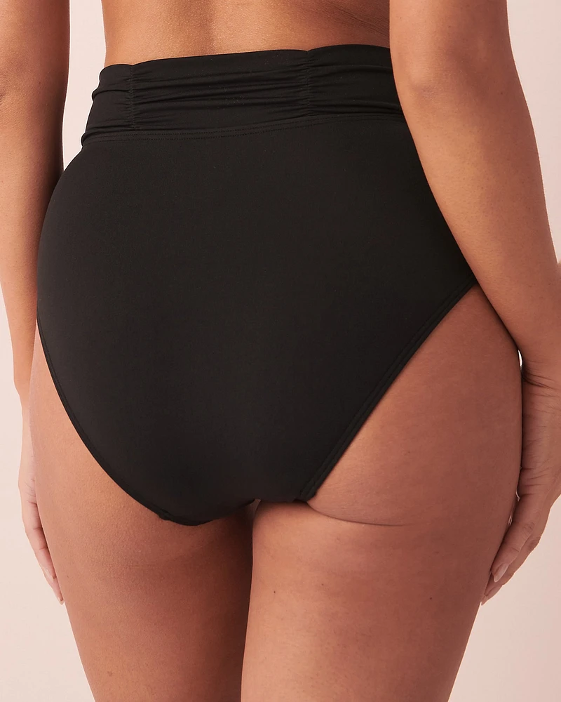 Bas de bikini taille haute SOLID