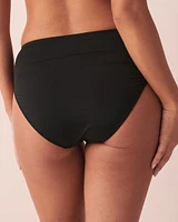 Bas de bikini taille mi-haute SOLID