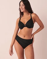 Bas de bikini taille mi-haute SOLID