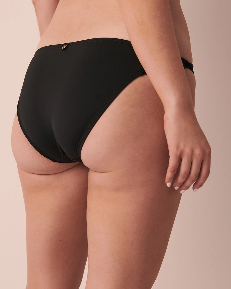 Bas de bikini côtés torsadés SOLID