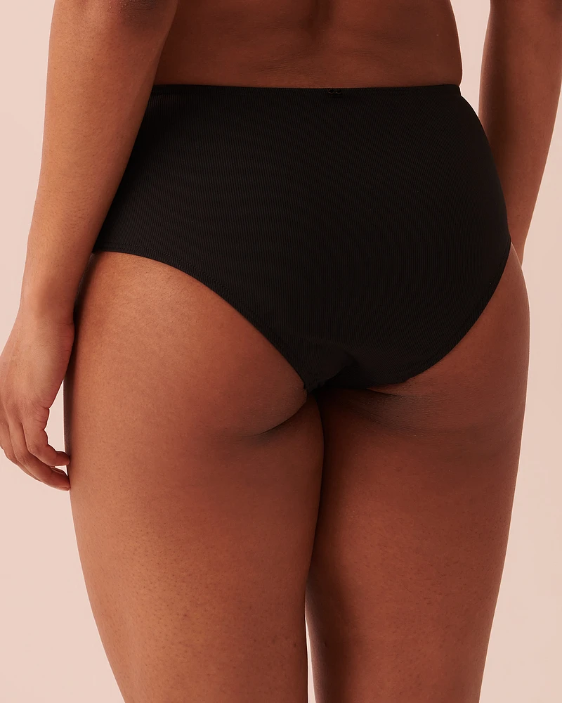 Bas de bikini taille mi-haute RIB