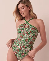DITSY BLOOMING Recycled Fibers Reversible One-piece Swimsuit