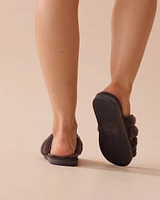 Faux Fur Slippers