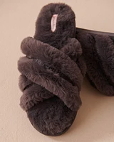 Faux Fur Slippers
