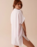 Button-down Cover-up Shirt