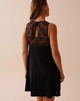 Lace Back Nightie