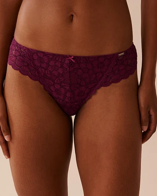 Lace Thong Panty