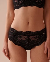 Lace and Back Details Cheeky Panty