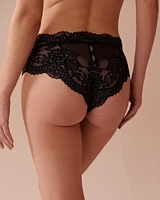 Lace and Back Details Cheeky Panty