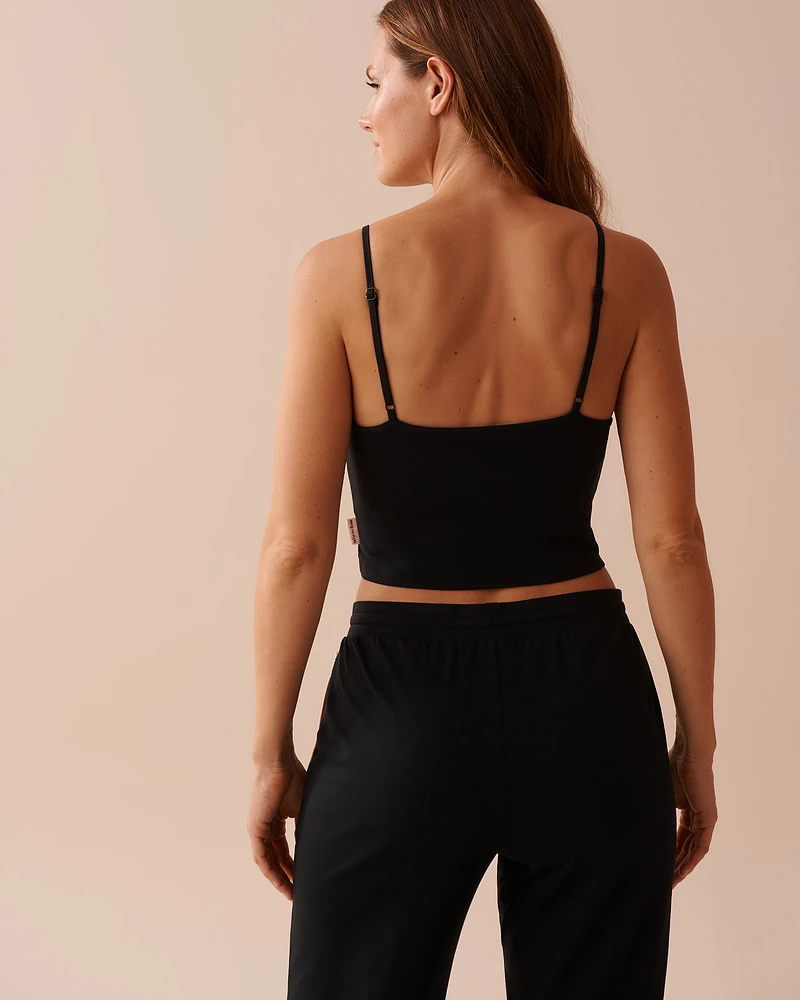 Camisole courte en coton