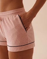Cotton Pajama Shorts