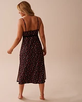 Ditsy Rose Super Soft Long Nightie