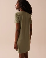 Sheep Print Super Soft Sleepshirt