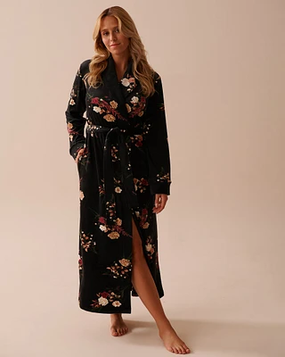 Velvety Softness Long Robe