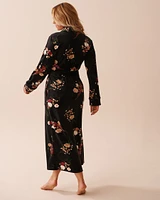 Velvety Softness Long Robe