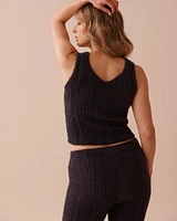 Ribbed Chenille Cami