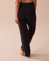 Ribbed Chenille Pants