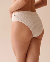 COCONUT MILK Crochet High Leg Cheeky Bikini Bottom