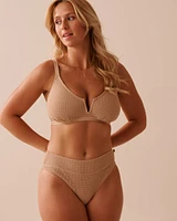 Bas de bikini cheeky coupe échancrée en crochet COCONUT