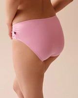 PINK LEMONADE Recycled Fibers Mid Waist Bikini Bottom