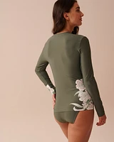 PROVENÇAL BOUQUET Long Sleeve Rashguard