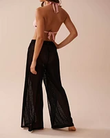 Wrap Around Crochet Pants