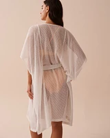 Crochet Cut-out Caftan