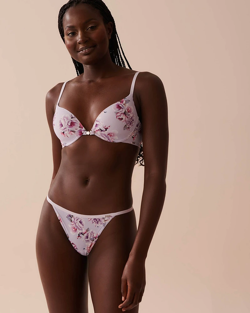 Soutien-gorge doublure légère fermeture avant demi-buste