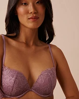 Push-up Plunge Demi Bra