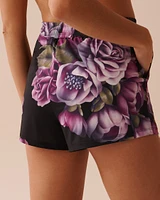 Purple Bouquet Recycled Fibers Shorts