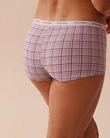 Culotte garçonne coton