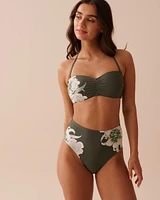 PROVENÇAL BOUQUET Bandeau Bikini Top