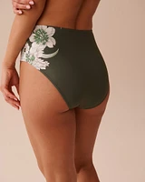 PROVENÇAL BOUQUET High Waist Bikini Bottom