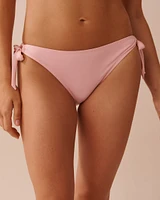 STRAWBERRY MACARON Side Tie Brazilian Bikini Bottom