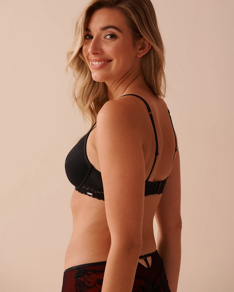 Soutien-gorge doublure légère mousse spacer en microfibre étincelante