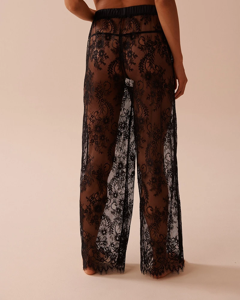 Sheer Lace Pants